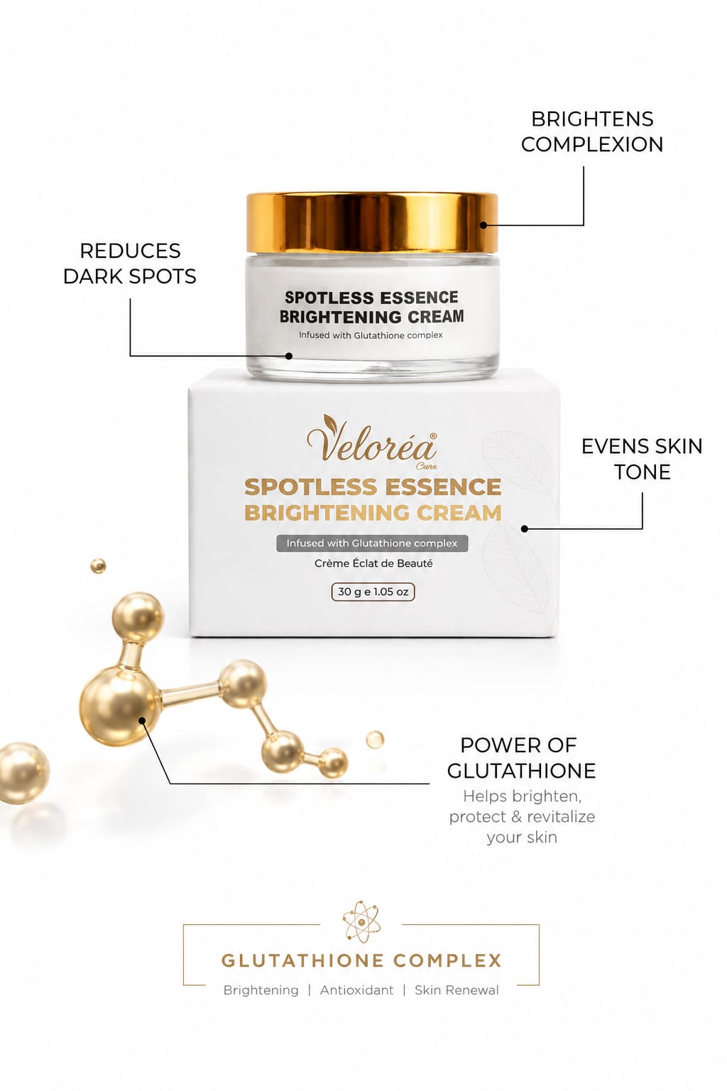 Spotless Essence Brightening Cream 1.05 oz