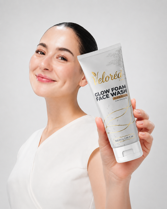 Glow Foam Rice Extract Face Wash  3.38 fl oz