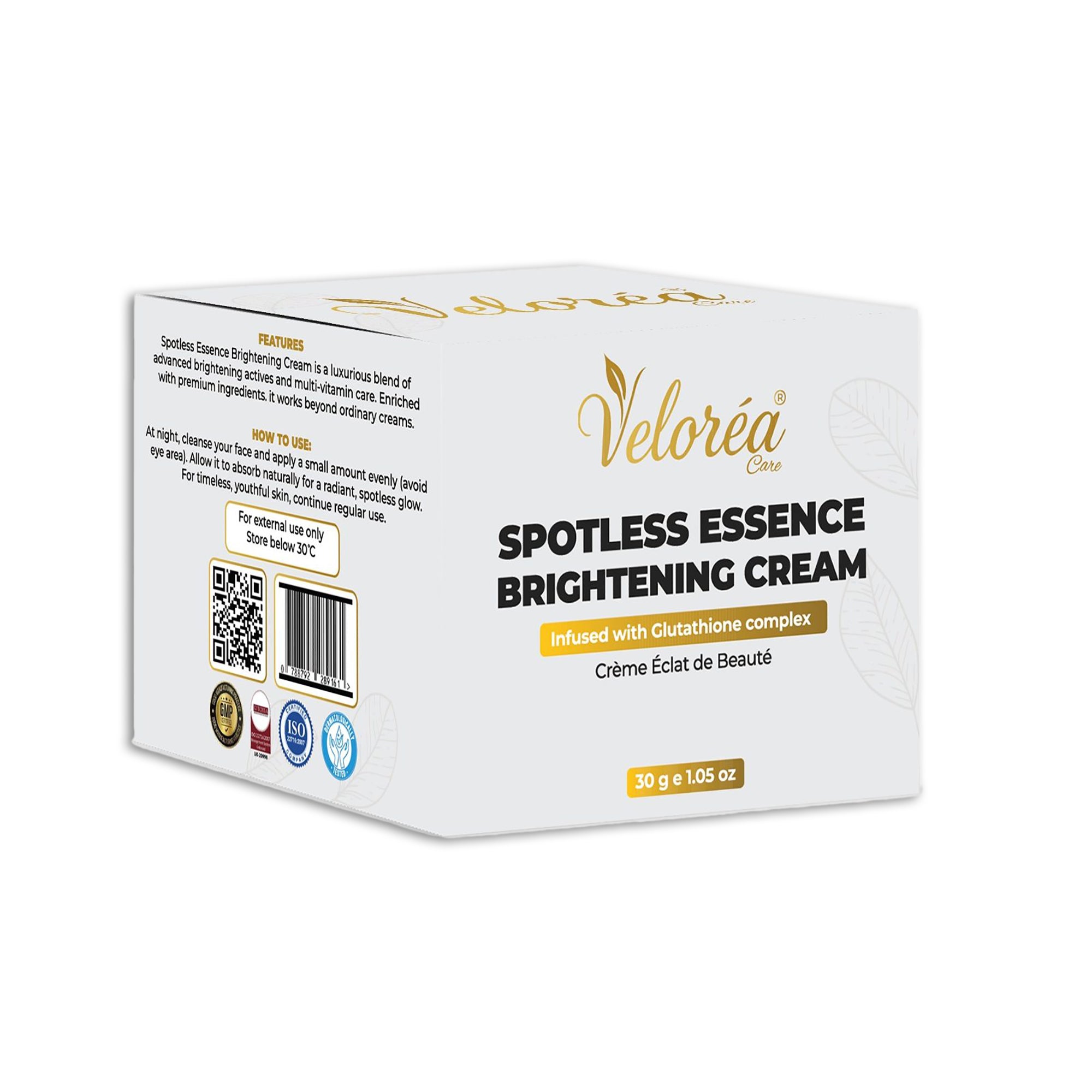 Bright Impact Serum + Spotless Essence Cream + Glow Foam Face Wash