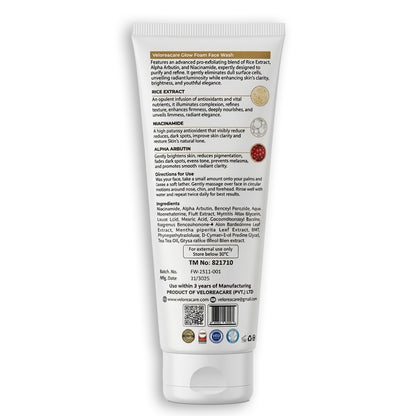 Glow Foam Face Wash + Bright Impact Serum