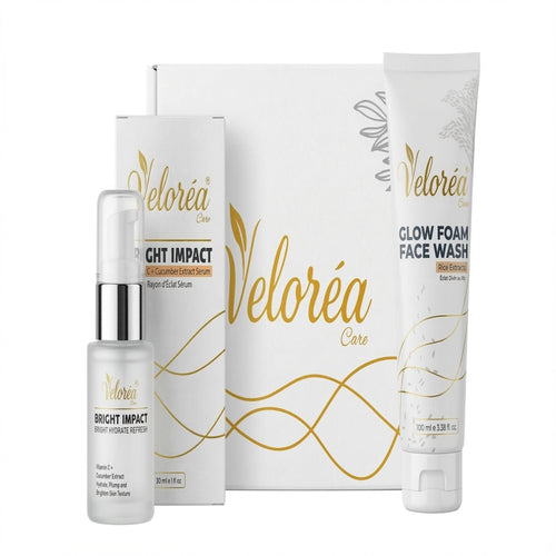 Glow Foam Face Wash + Bright Impact Serum