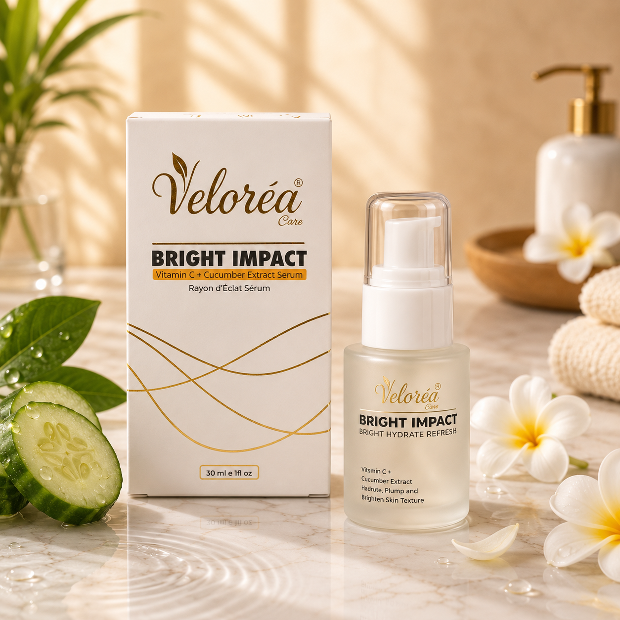 Bright Impact Vit C + Cucumber Extract Serum 30ml